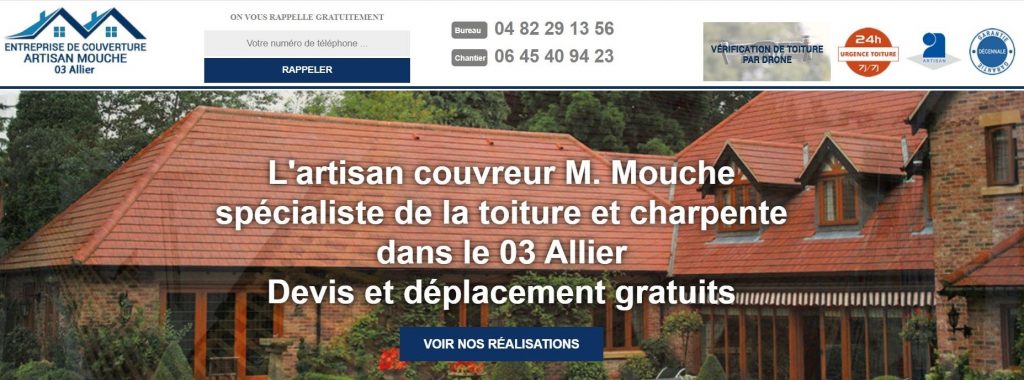 Couvreur 03 Mr Mouche - Couvreur à Moulins