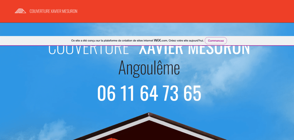  Entreprise de Couverture Xavier Mesuron - Couvreur à Angoulême