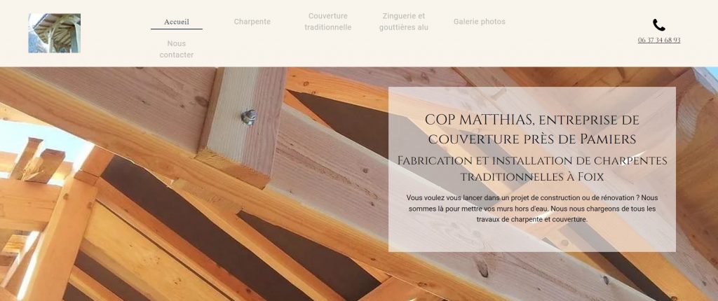 Charpente Couverture Zinguerie Matthias Cop - Couvreur à Foix