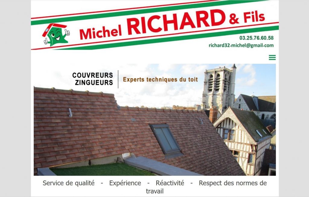  Richard Michel Sarl - Couvreur à Troyes