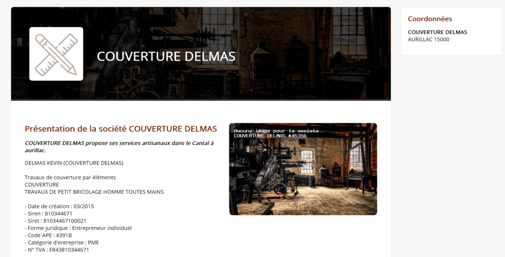 Couverture Delmas - Meilleur Couvreurs à Aurillac